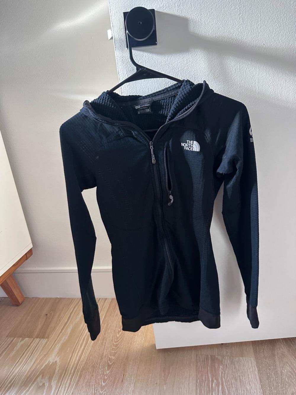 The North Face Black Hooded Long-Sleeve Top